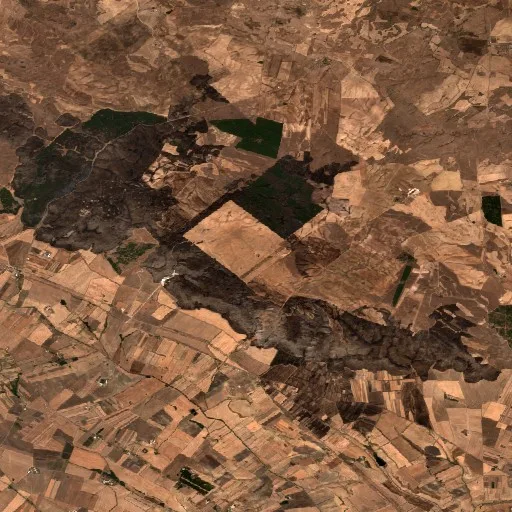Wildfire near Gravina in Puglia — Sentinel-2 true color