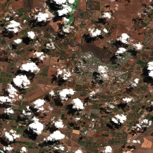 Griffith Bushfire — Sentinel-2 true color
