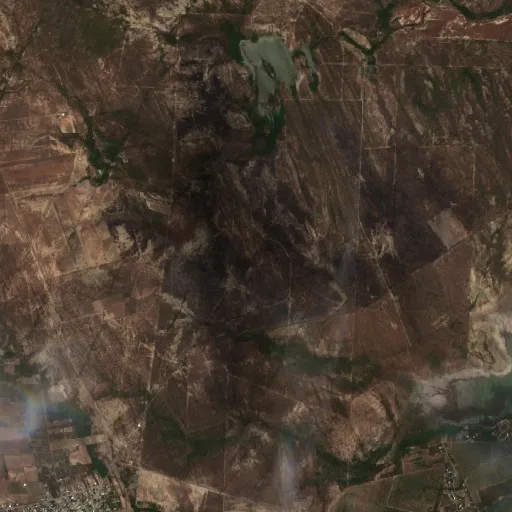 Wildfire near Guadalupe (Aug 22) — Sentinel-2 true color