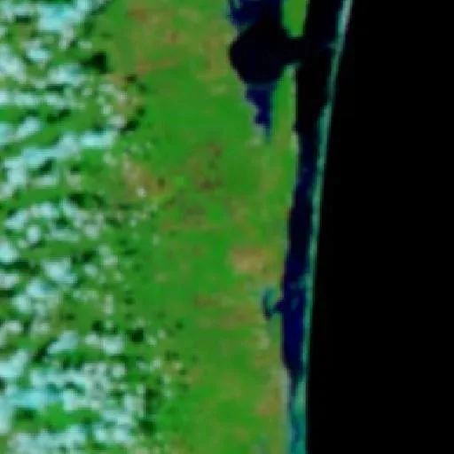 Incendio cerca de Guadalupe Victoria (20 sep) — NASA satellite