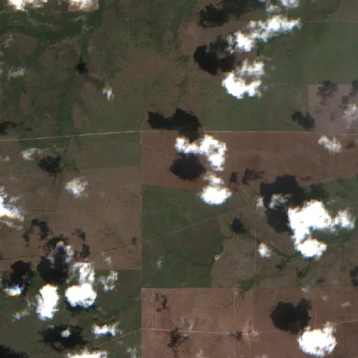 Wildfire near Guadalupe Victoria — Sentinel-2 true color