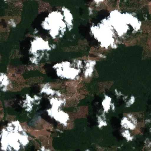 Incendio cerca de Guaíba — Sentinel-2 true color