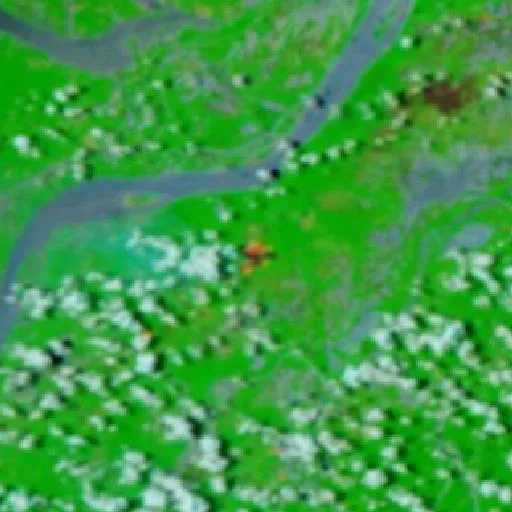 Incendio cerca de Guajará (19 sep) — NASA satellite