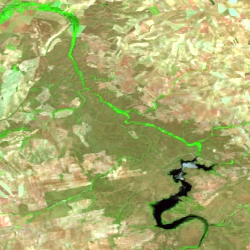 Incendio Wildfire near Guardia, La (ES) — Sentinel-2 SWIR (fuego)