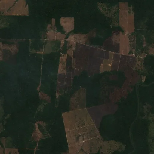 Incendio cerca de Guatá — Sentinel-2 true color