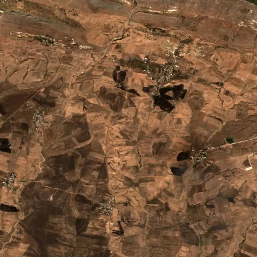 Wildfire near Hazro — Sentinel-2 true color