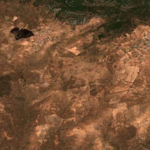 Incendio Wildfire near Hinojosas de Calatrava (ES) — Sentinel-2 true color