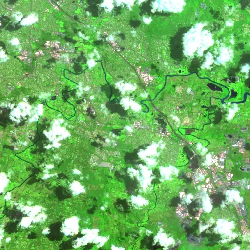 Holmview Bushfire — Sentinel-2 SWIR (fuego)