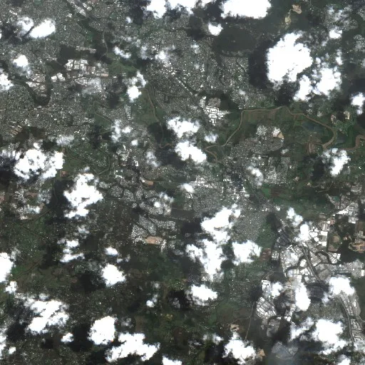 Holmview Bushfire — Sentinel-2 true color