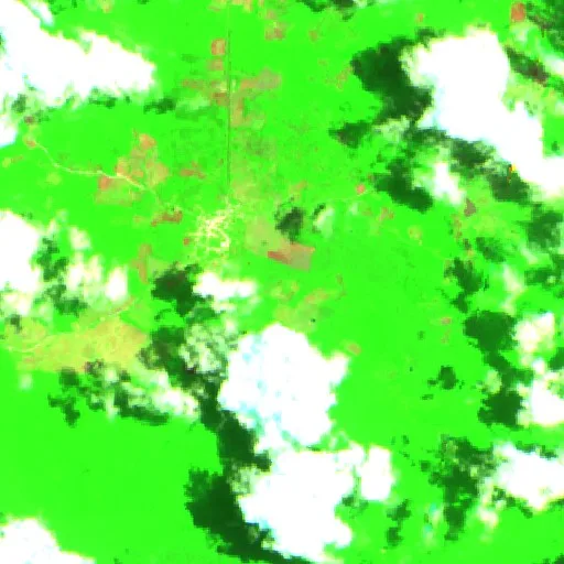 Incendio cerca de Hopelchén — Sentinel-2 SWIR (fuego)