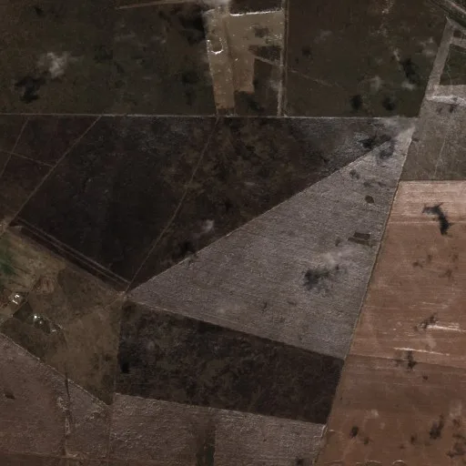 Incendio cerca de Huejeda — Sentinel-2 true color