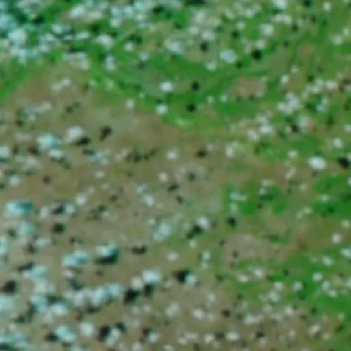 Hughenden Bushfire — NASA satellite
