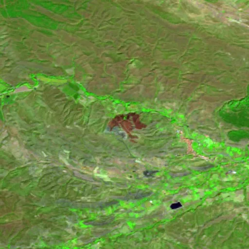 Incendio cerca de Igea — Sentinel-2 SWIR (fuego)