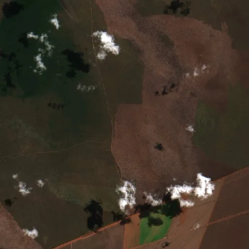 Incendio cerca de Iliô-Sê — Sentinel-2 true color