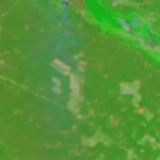 Wildfire near Ingeniero Guillermo N. Juárez (Sep 26 · S) — NASA satellite