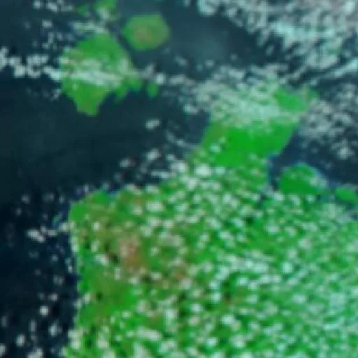 Incendio cerca de Injinoo — NASA satellite