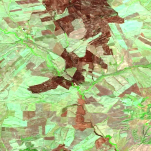 Wildfire near Irsina — Sentinel-2 SWIR (fuego)