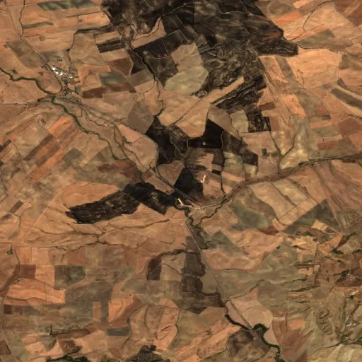 Wildfire near Irsina — Sentinel-2 true color