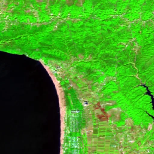 Wildfire near Ishëm — Sentinel-2 SWIR (fuego)