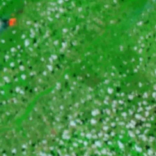 Wildfire near Itaipava do Grajaú — NASA satellite