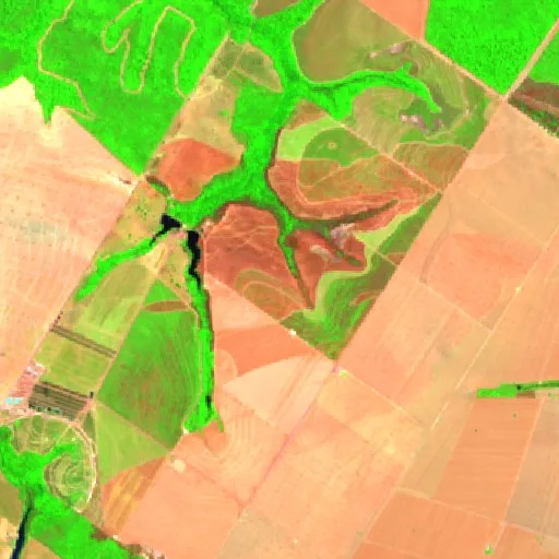 Wildfire near Itaúba (Aug 17) — Sentinel-2 SWIR (fuego)