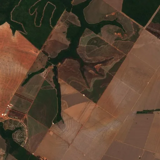 Wildfire near Itaúba (Aug 17) — Sentinel-2 true color