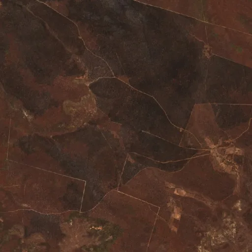 Incendio cerca de Itaueira (26 ago) — Sentinel-2 true color