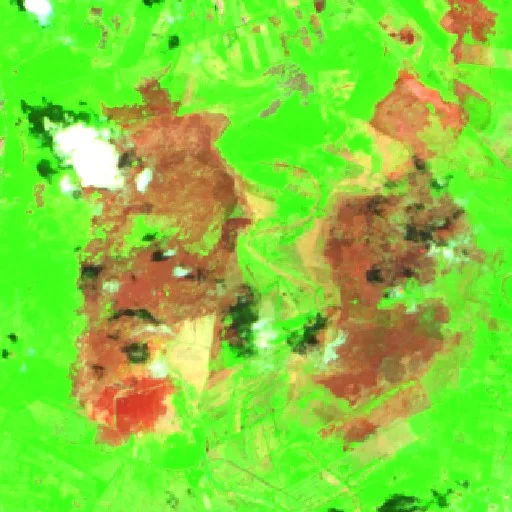 Wildfire near Jalapa (Sep 2) — Sentinel-2 SWIR (fuego)