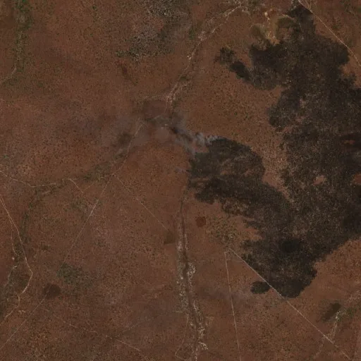 Wildfire near Jerumenha (Sep 27) — Sentinel-2 true color