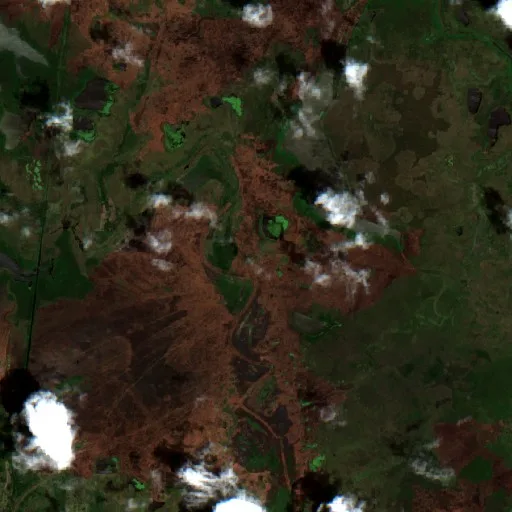 Incendio cerca de Jonuta (4 sep) — Sentinel-2 true color