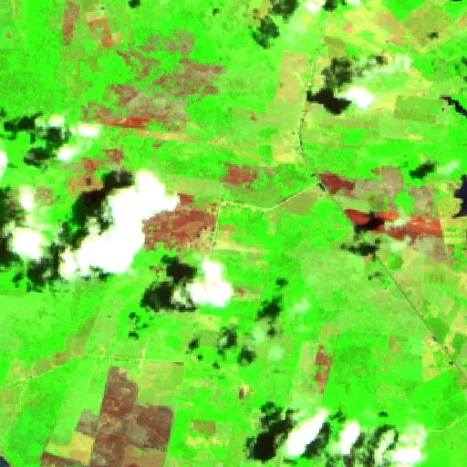 Wildfire near Jonuta (Jul 23) — Sentinel-2 SWIR (fuego)