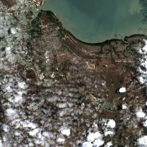 Incendio cerca de Julago — Sentinel-2 true color