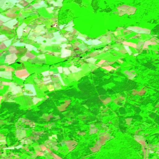 Incendio cerca de Jumelles — Sentinel-2 SWIR (fuego)