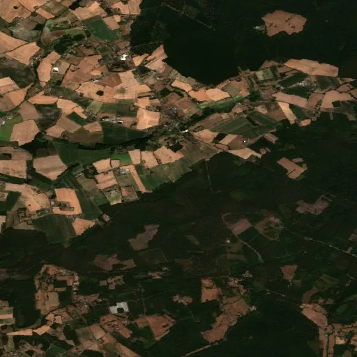 Incendio cerca de Jumelles — Sentinel-2 true color