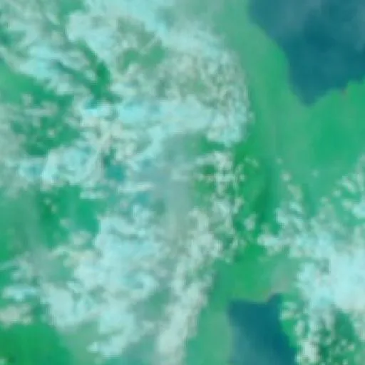 Incendio cerca de Kasiguncu — NASA satellite