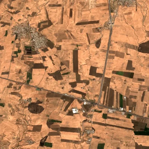 Wildfire near Kays Qal‘ah — Sentinel-2 true color