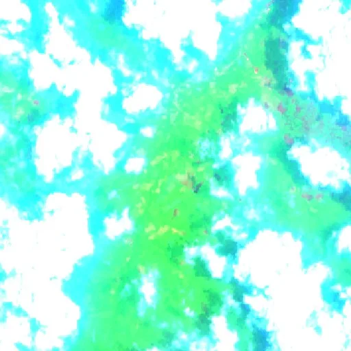 Wildfire near Kenyau (Oct 2 · W #2) — Sentinel-2 SWIR (fuego)