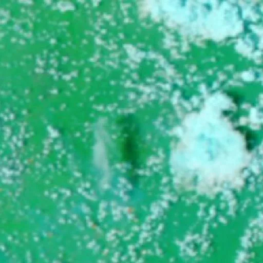Wildfire near Kenyau (Oct 4) — NASA satellite