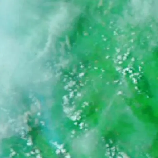 Wildfire near Kenyau — NASA satellite