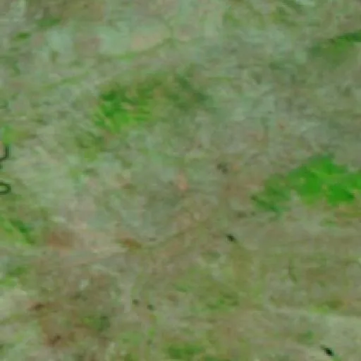 Wildfire near Keskin (Oct 10) — NASA satellite