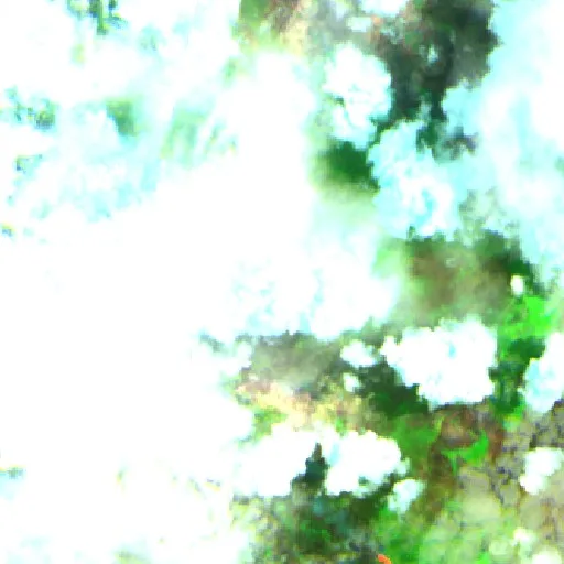 Wildfire near Ketapang (Sep 18) — Sentinel-2 SWIR (fuego)