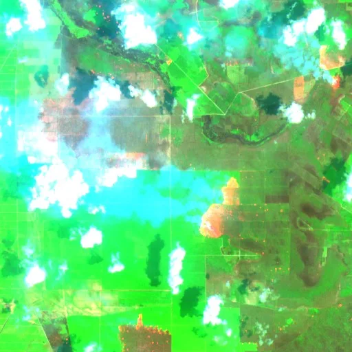 Surrouding Map Wildfire near Ketapang (Oct 19), Indonesia (2026) — Map & Containment