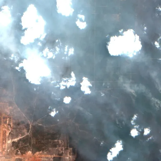 Wildfire near Ketapang (Sep 17 · SW) — Sentinel-2 true color