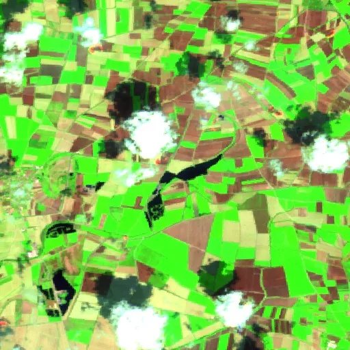 Incendio cerca de Kösreli — Sentinel-2 SWIR (fuego)