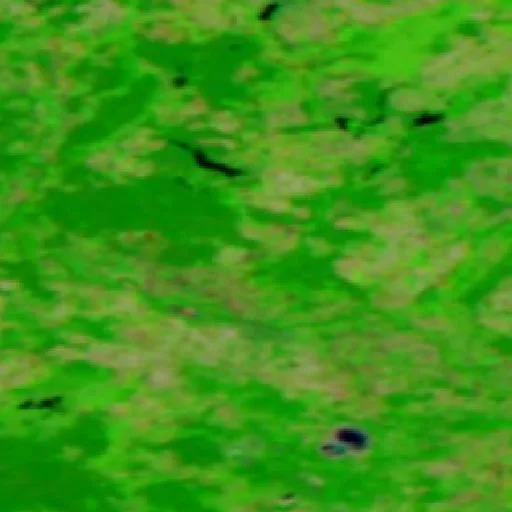 Incendio cerca de Kotla — NASA satellite