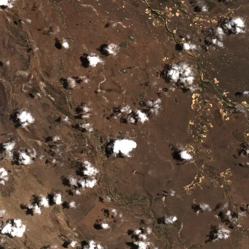 Kowanyama Bushfire — Sentinel-2 true color