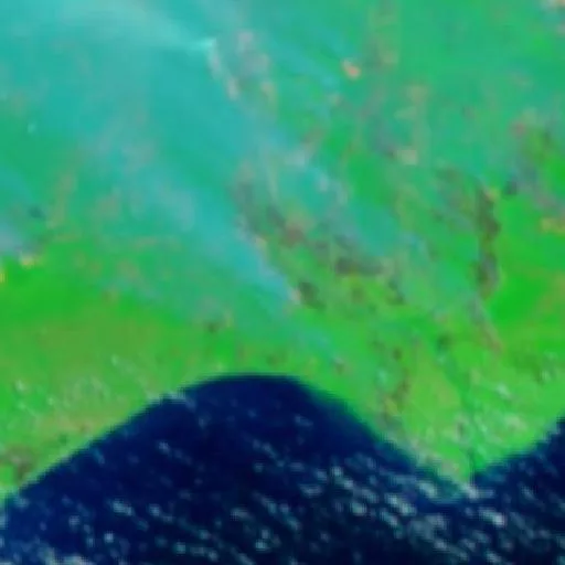 Wildfire near Kuala Pembuang (Sep 20 · W) — NASA satellite