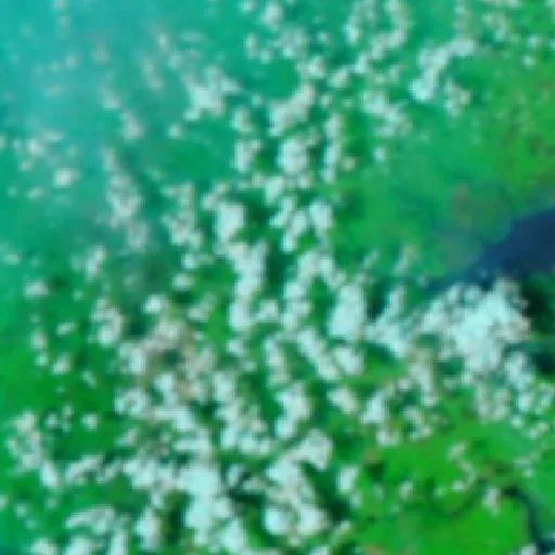 Wildfire near Kuaro — NASA satellite