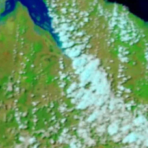 Incendio cerca de Kunwarara — NASA satellite