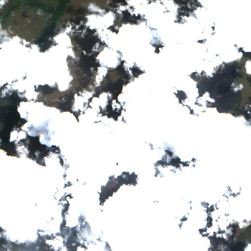 Incendio cerca de La Primavera (29 ago) — Sentinel-2 true color